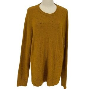 Old Navy Mustard Yellow Crew Neck Sweater in Tall Length (Size XL Tall)